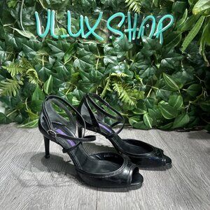 Ralph Lauren Purple Label Pumps Shoes Womens Size 38 Patent Leather Broadway